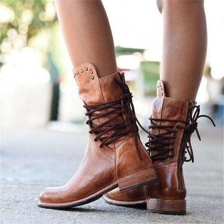 Renvaris™ Fringe Ankle Boots