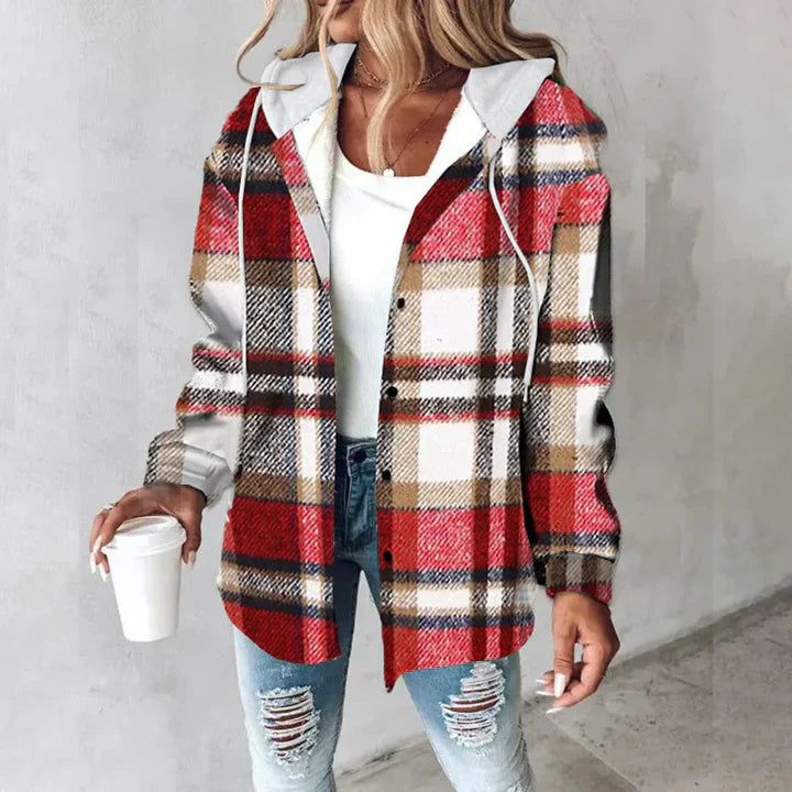 EverPlaid™ Hooded Flannel Jacket