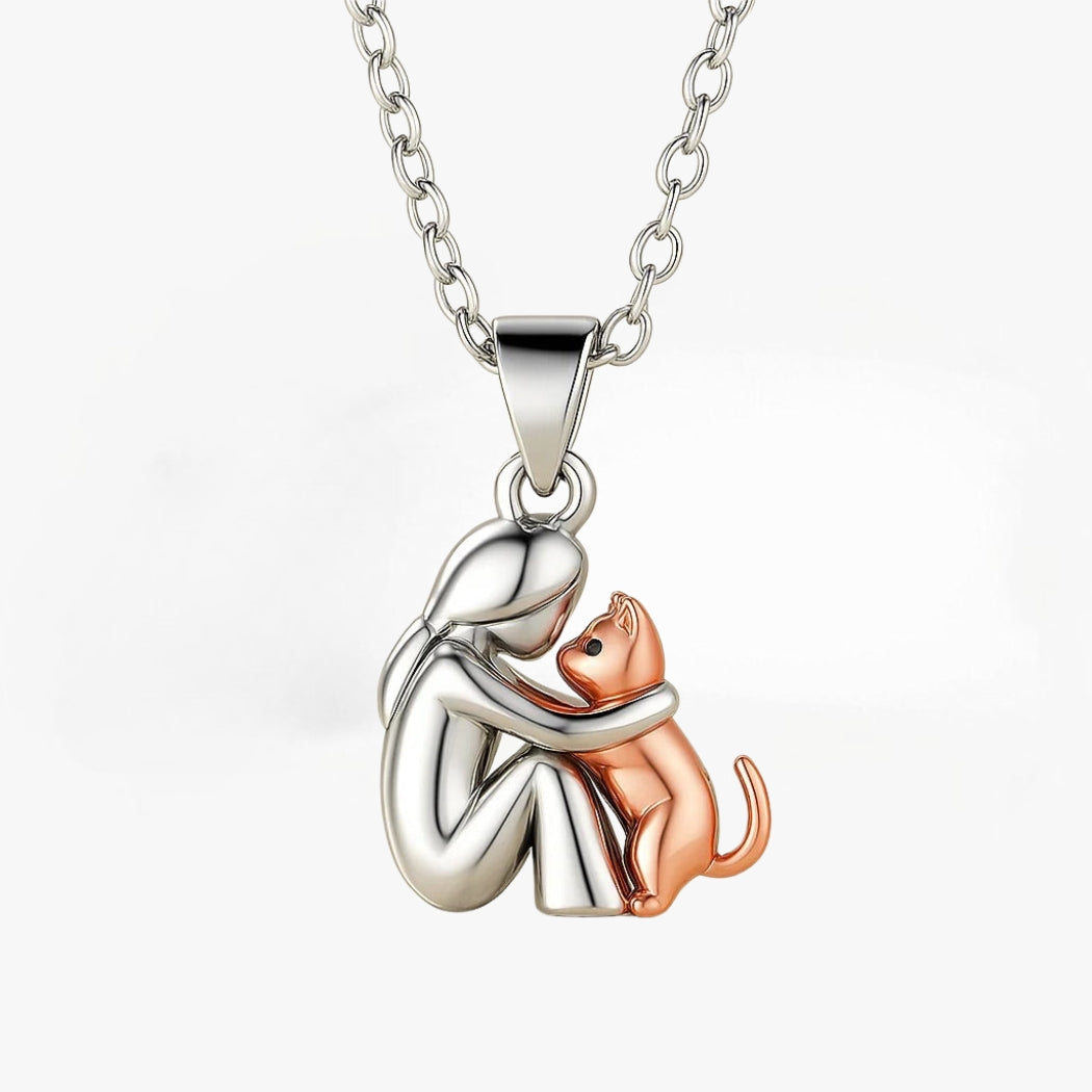 Aveline & Clary™ | Cat Embrace Necklace