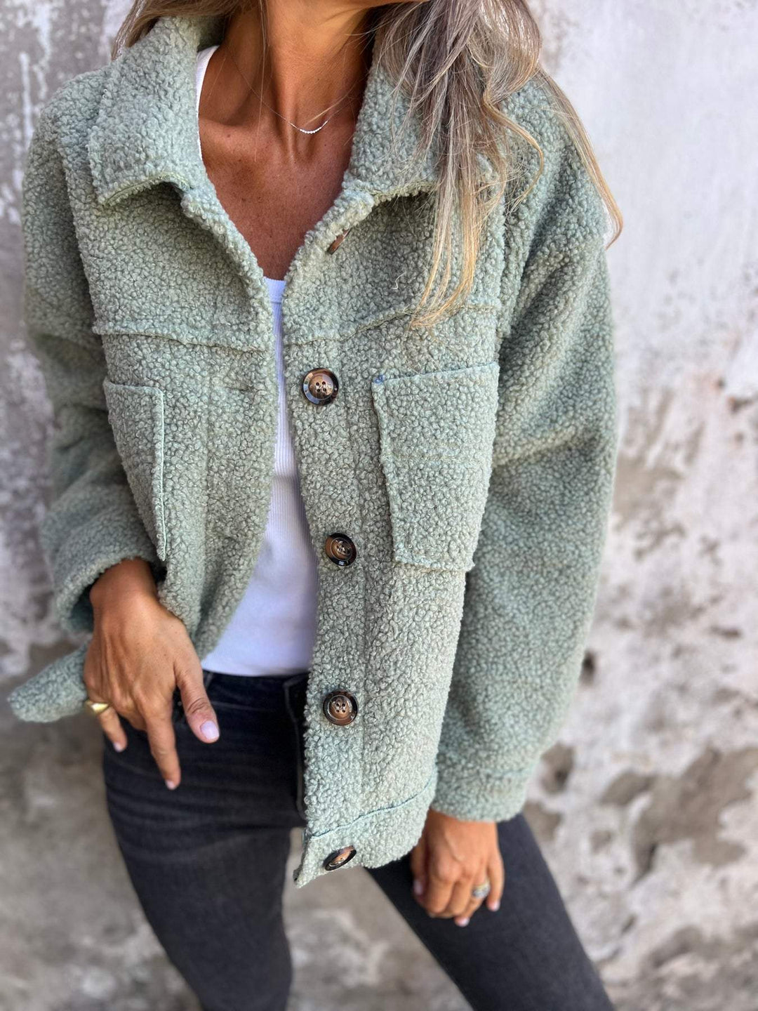 Snugmoss™ Fleece Button Jacket