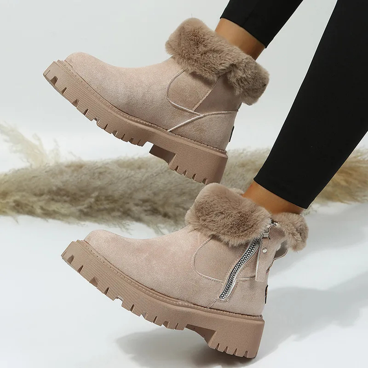 Aurielle™ Zip Fur Boots