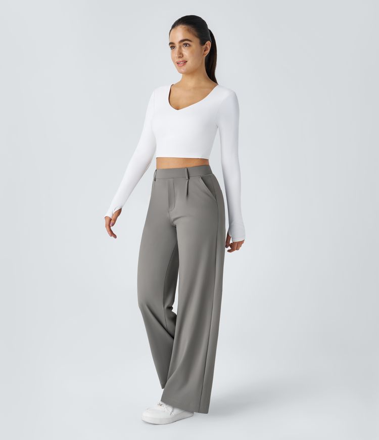 ElysianFlow™ Wide-Leg Trousers