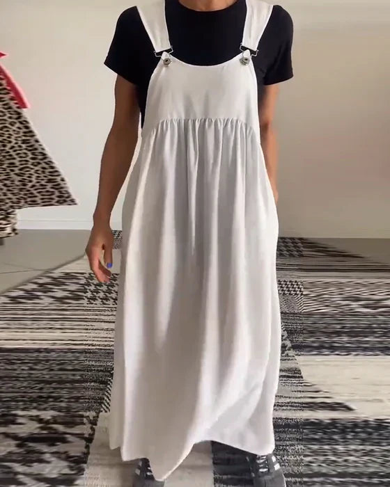 Clarabelle™ Casual Layered Maxi Dress