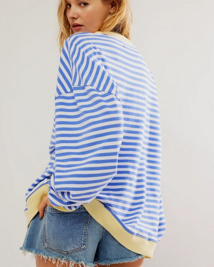 Imogen™ Relaxed Striped Pullover