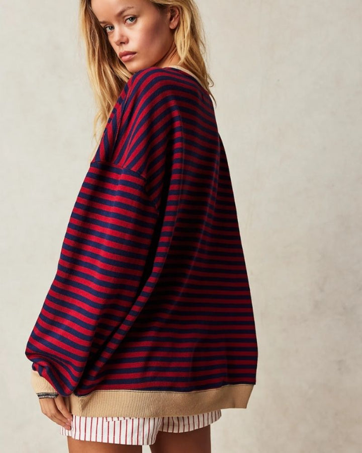 Imogen™ Relaxed Striped Pullover