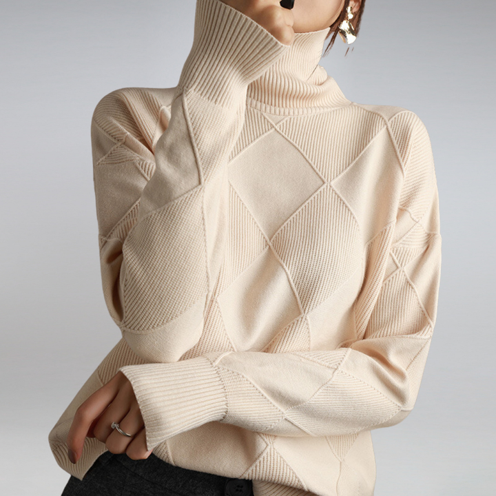LuxeGrid™ Textured Knit Sweater