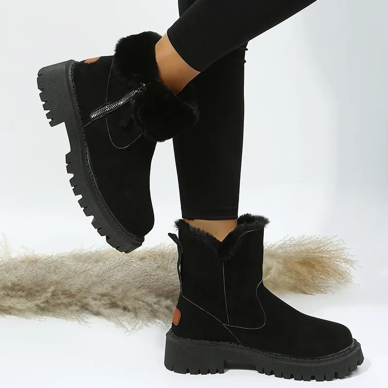 Aurielle™ Zip Fur Boots