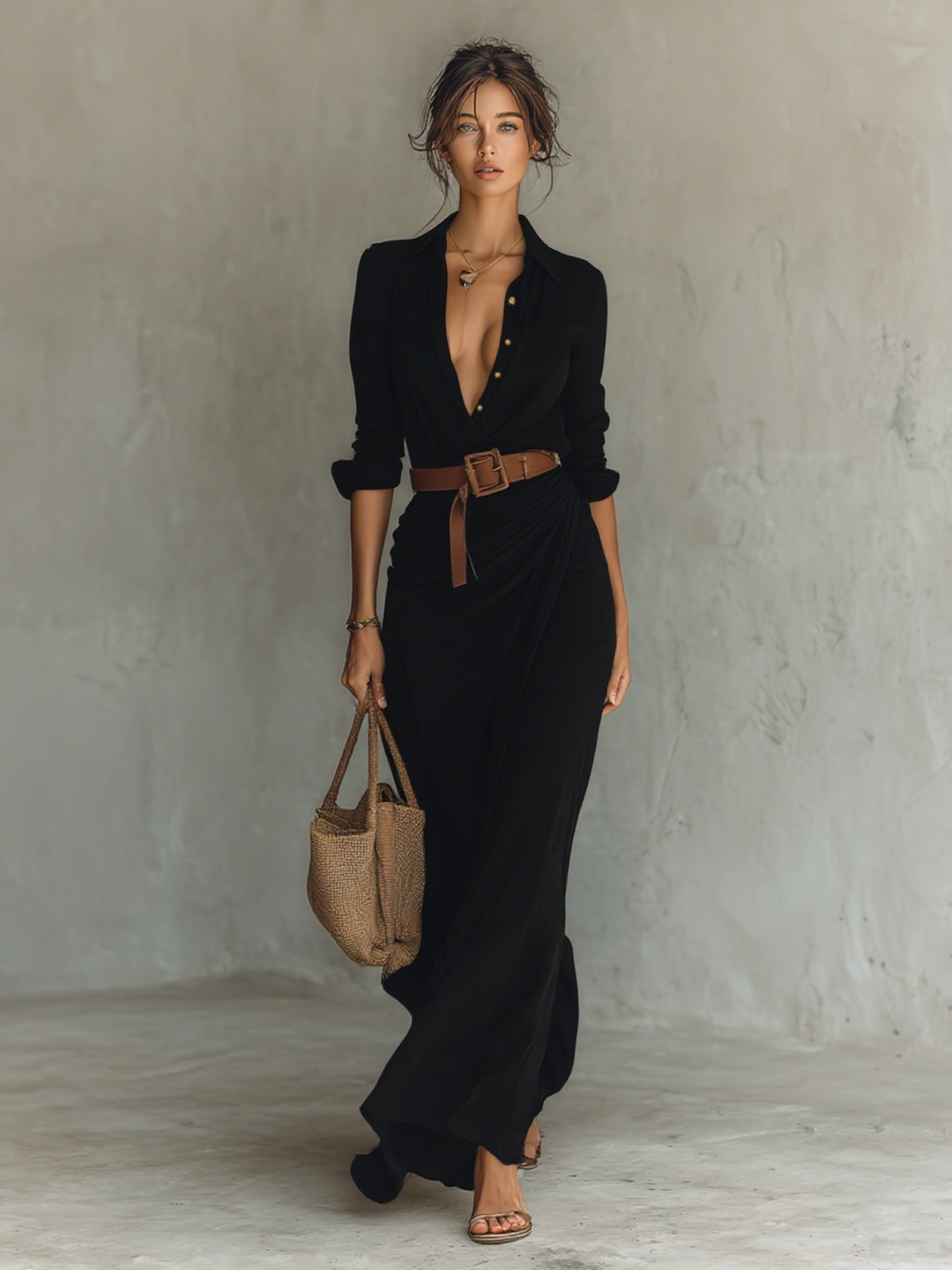 Seravina™ Maxi Dress + Free Belt