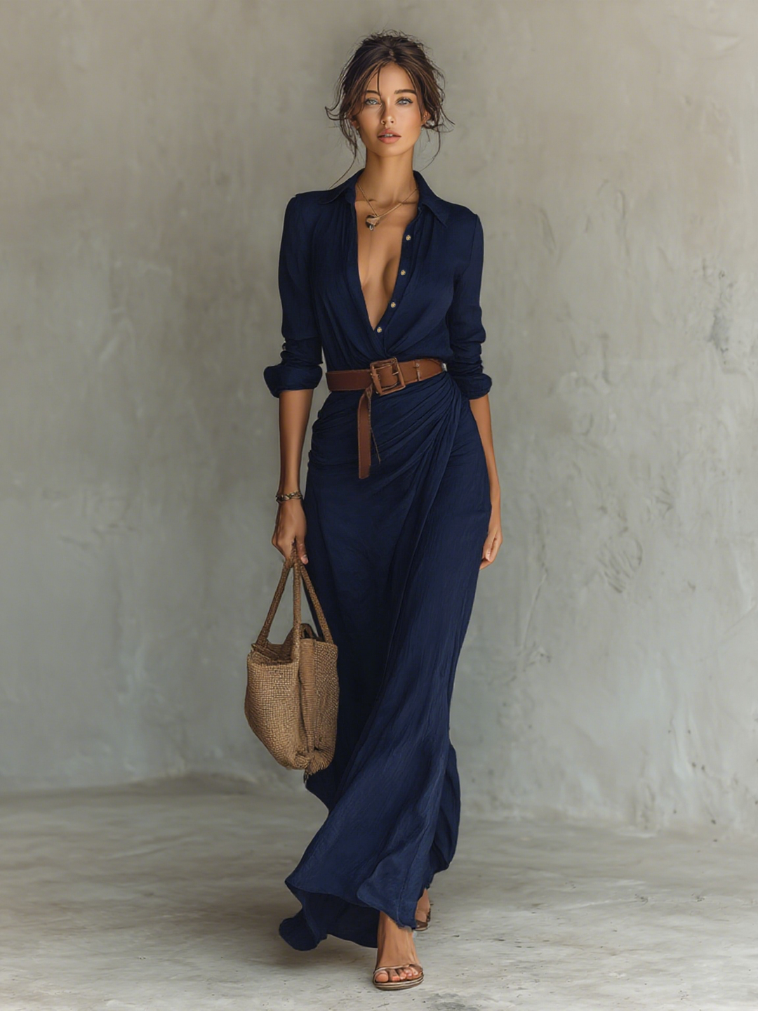 Seravina™ Maxi Dress + Free Belt