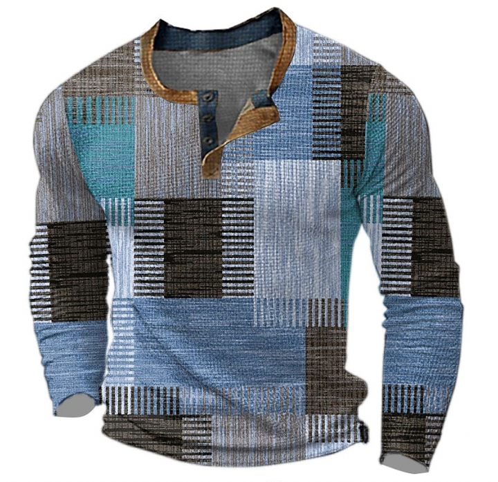 Mosaic™ Retro Patch Henley