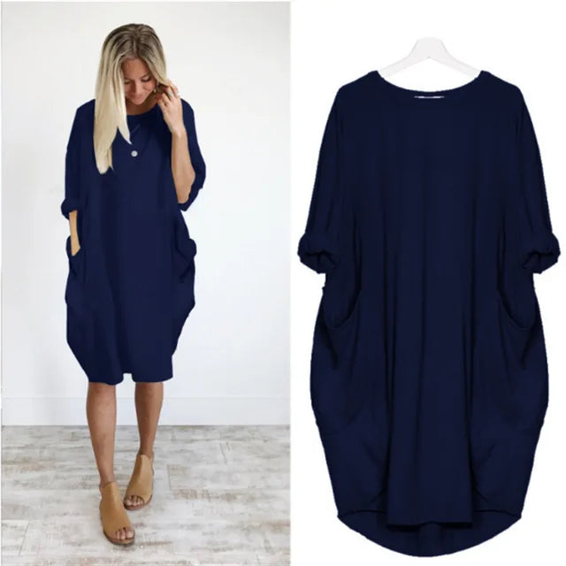 Seraphina™ Relaxed Pocket Dress