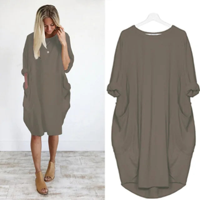 Seraphina™ Relaxed Pocket Dress