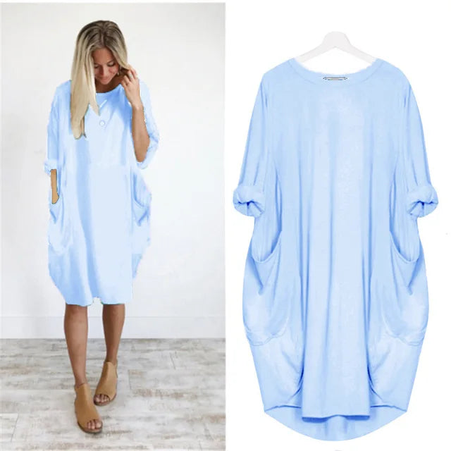 Seraphina™ Relaxed Pocket Dress