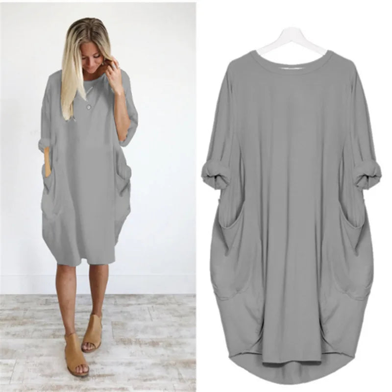 Seraphina™ Relaxed Pocket Dress