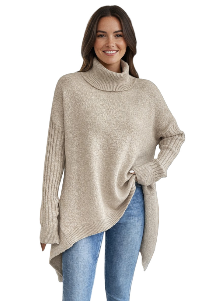 Elowen™ Asymmetric Knit Sweater