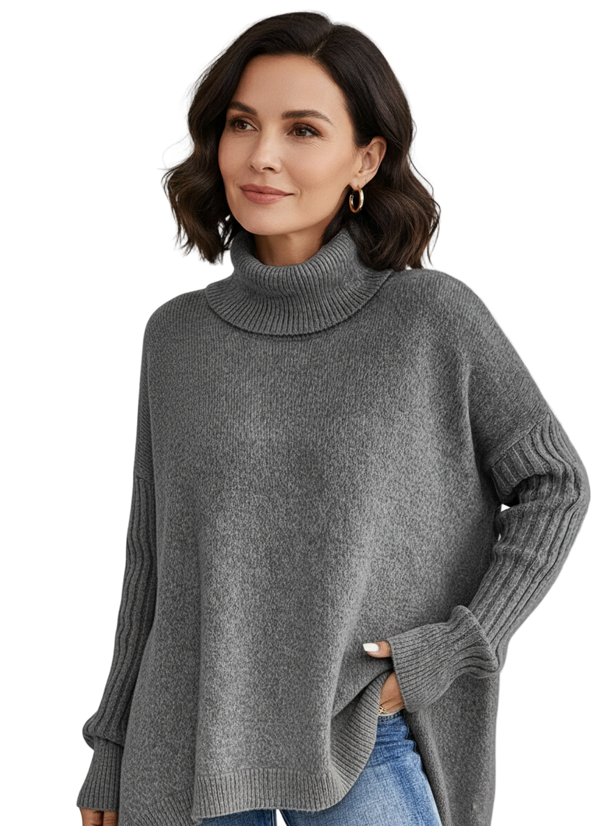 Elowen™ Asymmetric Knit Sweater