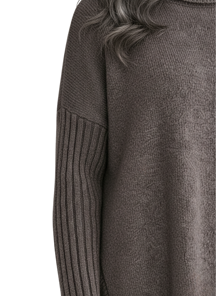 Elowen™ Asymmetric Knit Sweater