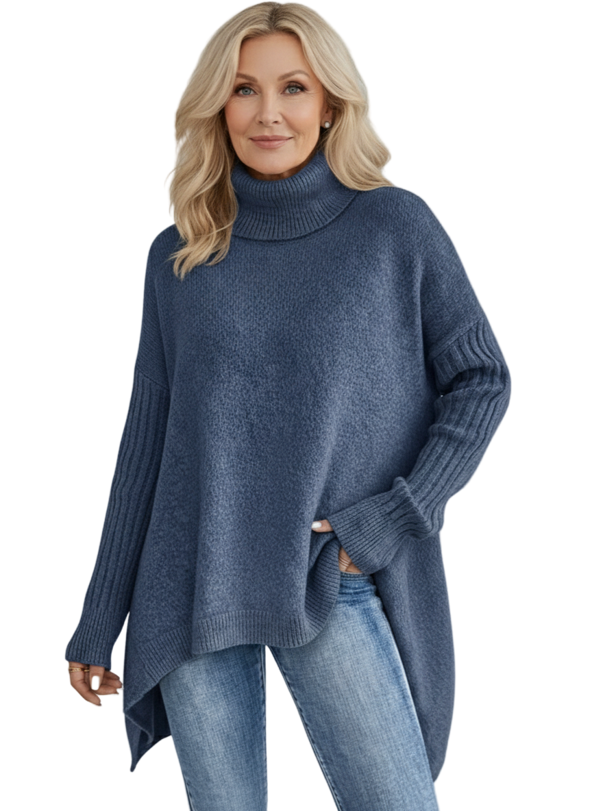Elowen™ Asymmetric Knit Sweater