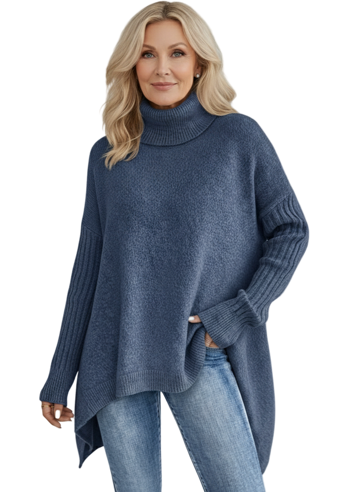 Elowen™ Asymmetric Knit Sweater