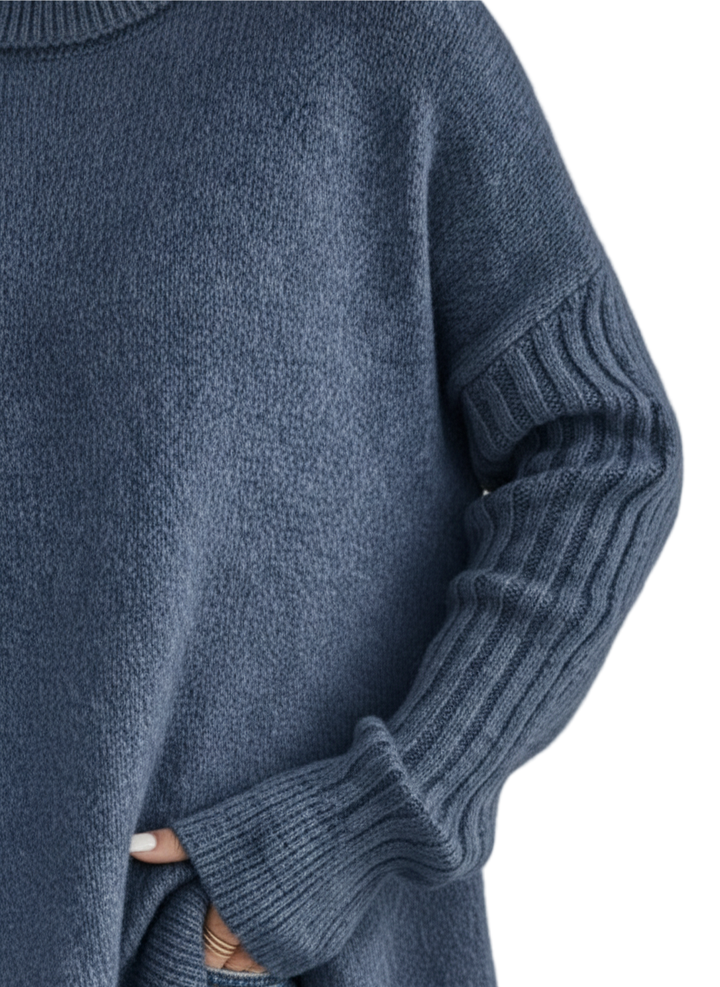 Elowen™ Asymmetric Knit Sweater