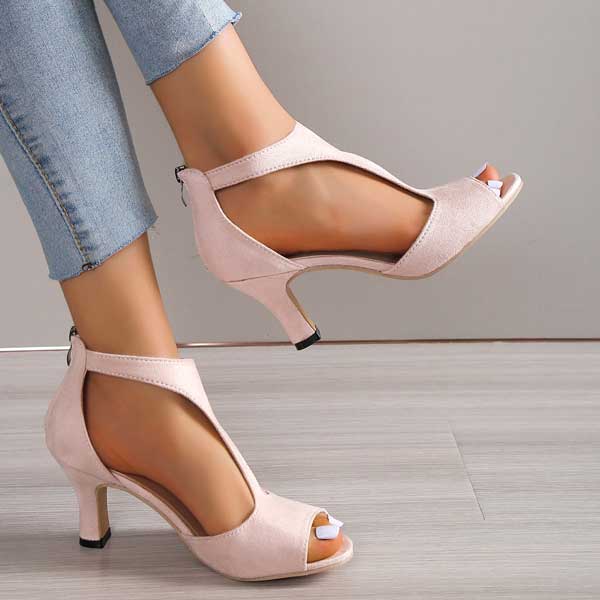 Velverra™ Sculpted Heel Sandals
