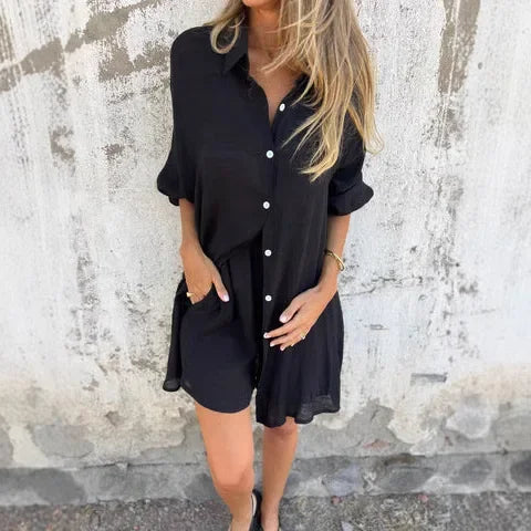 LUCY™ Effortless Shirt Romper
