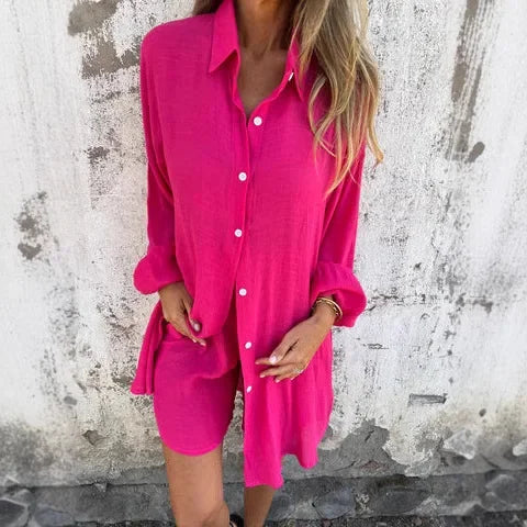 LUCY™ Effortless Shirt Romper