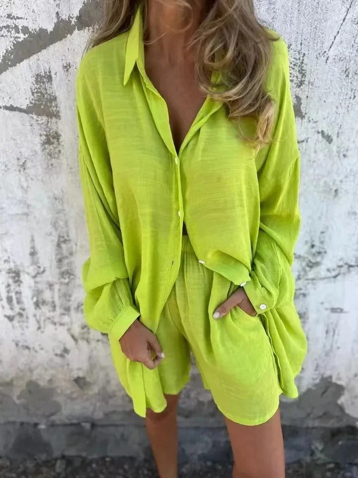 LUCY™ Effortless Shirt Romper