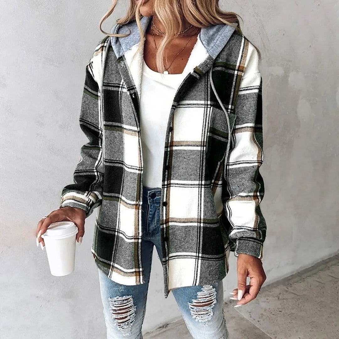 EverPlaid™ Hooded Flannel Jacket
