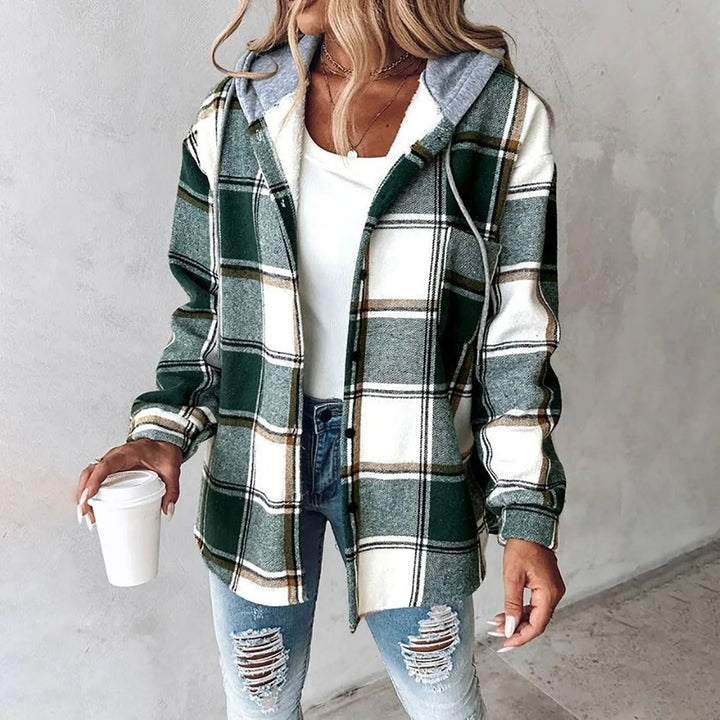EverPlaid™ Hooded Flannel Jacket