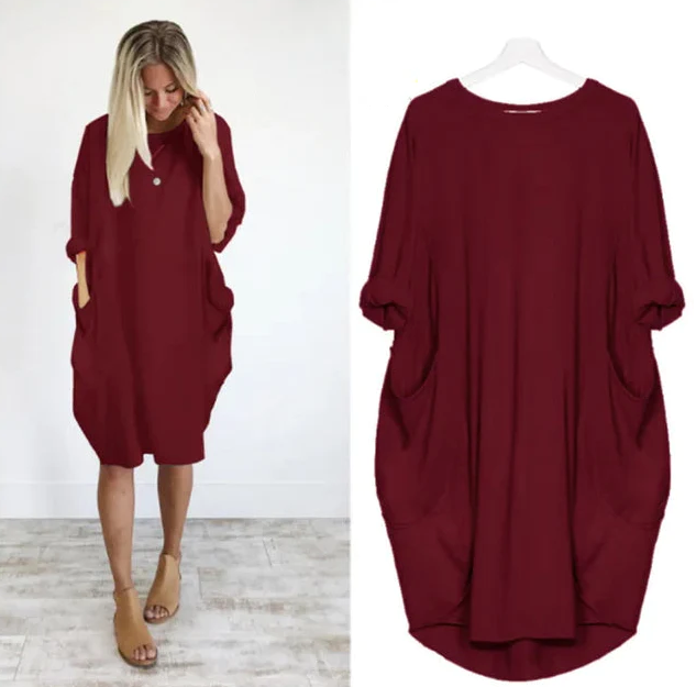 Seraphina™ Relaxed Pocket Dress