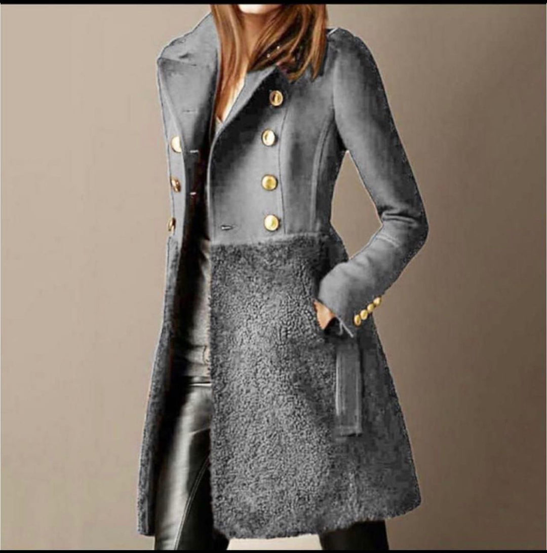 Marcelline™ Double-Breasted Luxe Coat