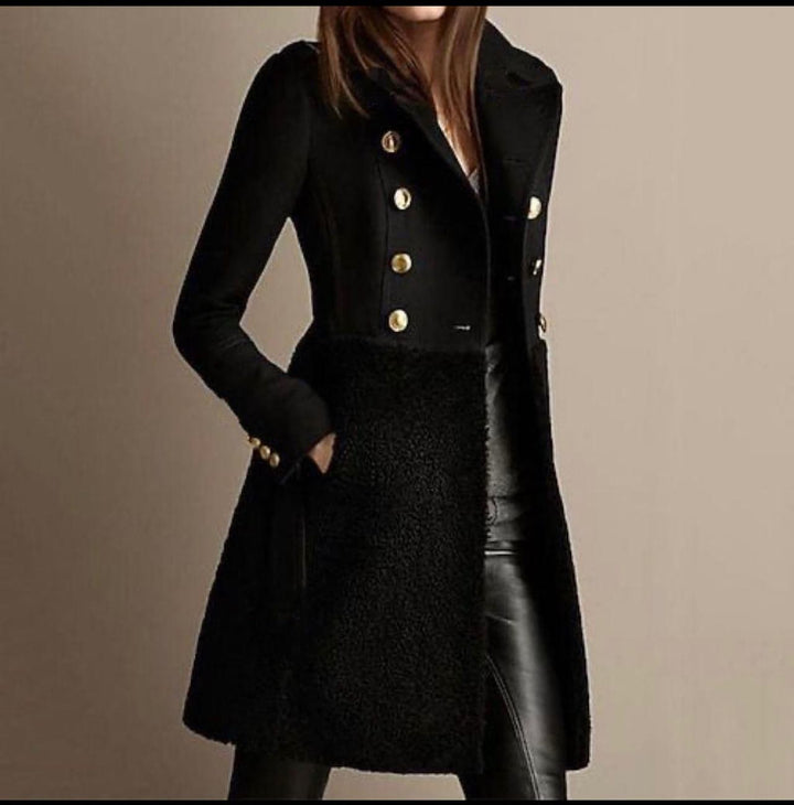 Marcelline™ Double-Breasted Luxe Coat