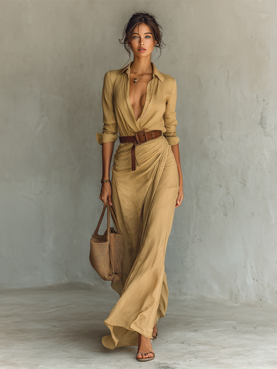 Seravina™ Maxi Dress + Free Belt