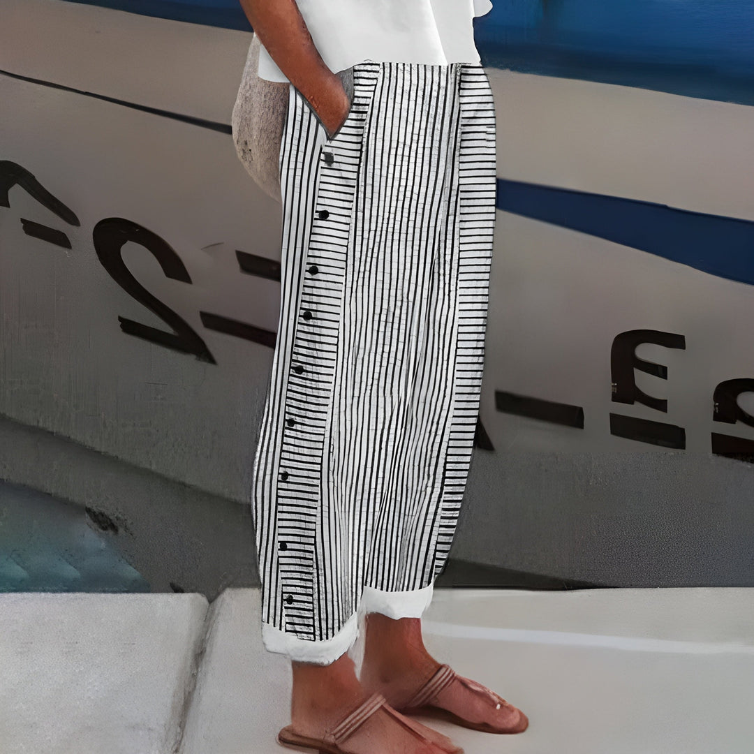 Isla™ Coastal Stripe Trousers