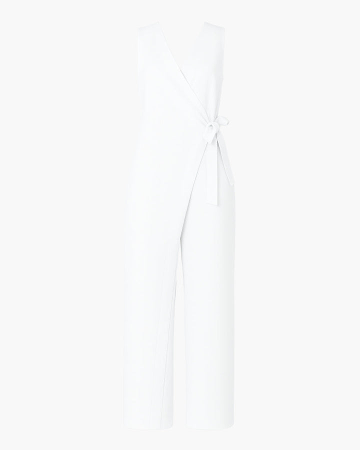 Solvara™ Wrap Tie Jumpsuit