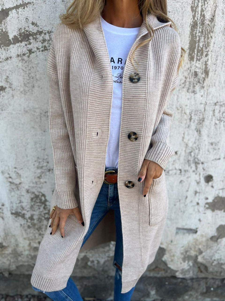 Elenara™ Knit Button Coat